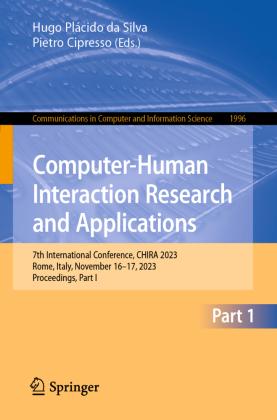 Sonstige Verlage Computer-Human Interaction Research and Applications