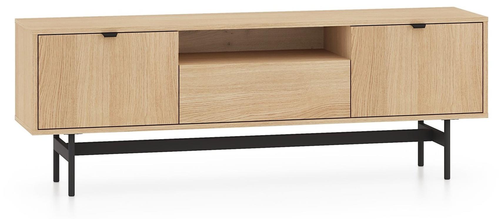 Selsey Heggers - TV-Lowboard 3-türig, Eiche Mavelie, 150 cm