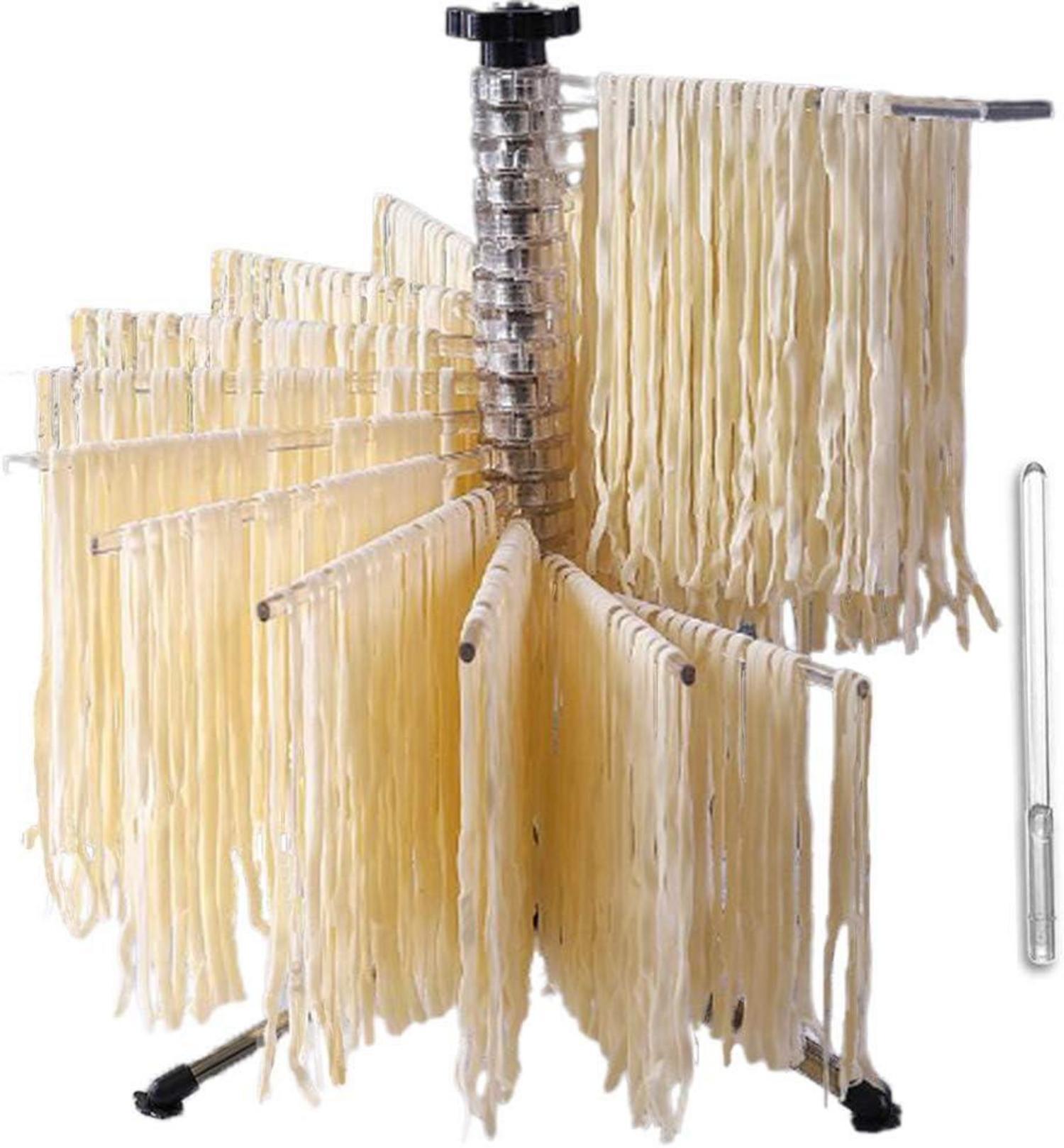 Sonstige Bugucat Nudeltrockner 16 Pole für bis zu 2kg Nudeln, faltbar, Spaghetti-Trockner