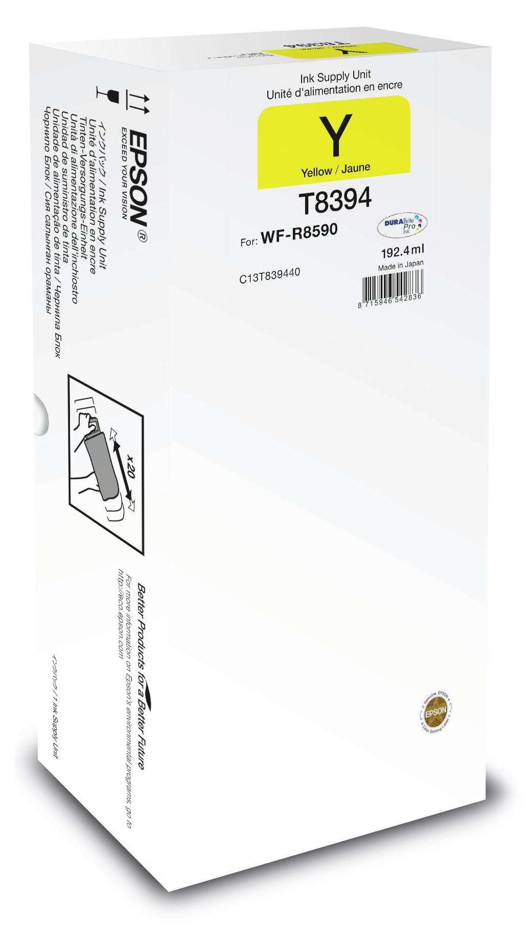 Epson Gelb XL-Tintenversorgungseinheit C13T839440