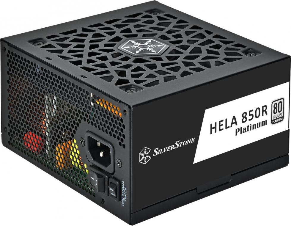 SilverStone HELA 850R 80 PLUS Platinum Netzteil ATX 3.1 PCIe 5.1 - PC-/Server Netzteil - 850 W SST-HA850R-PMA