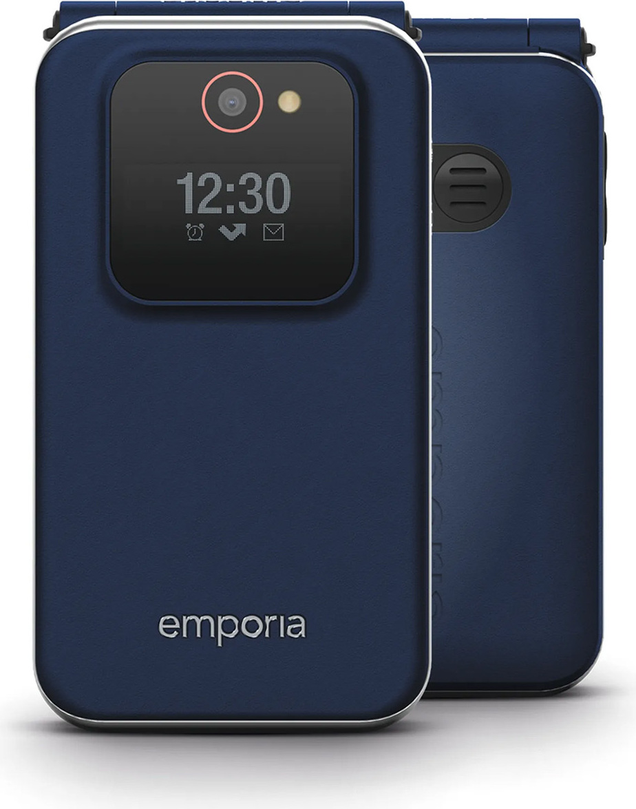 Emporia emporiaJOY, Klapphandy, Single SIM, 7,11 cm (2.8"), 2 MP, 1300 mAh, Blau V228_001_BB