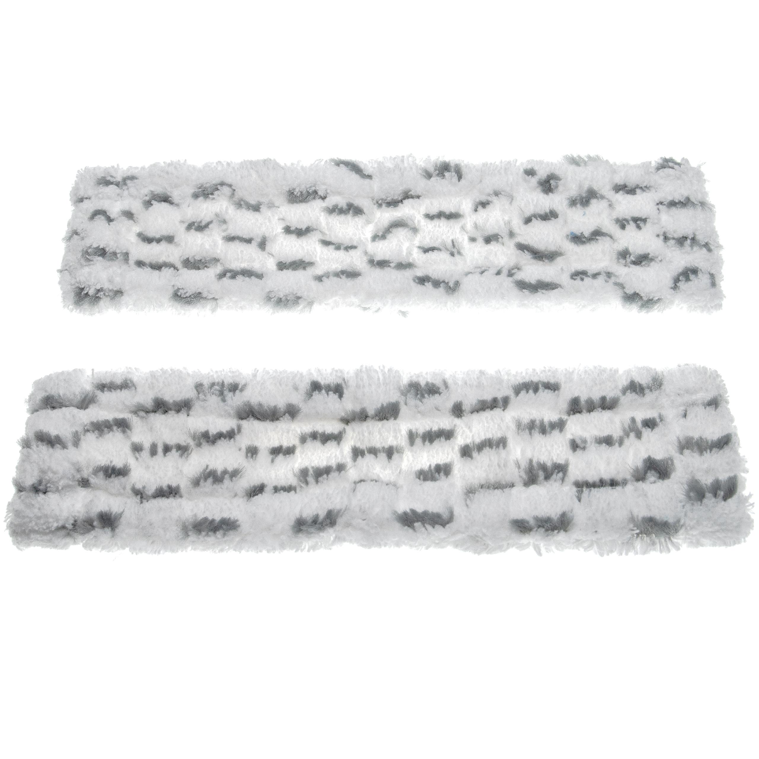 vhbw 2x Ersatzbezug kompatibel mit Kärcher WV 60, WV 60 Plus, WV 71 Einwascher, Fensterreiniger