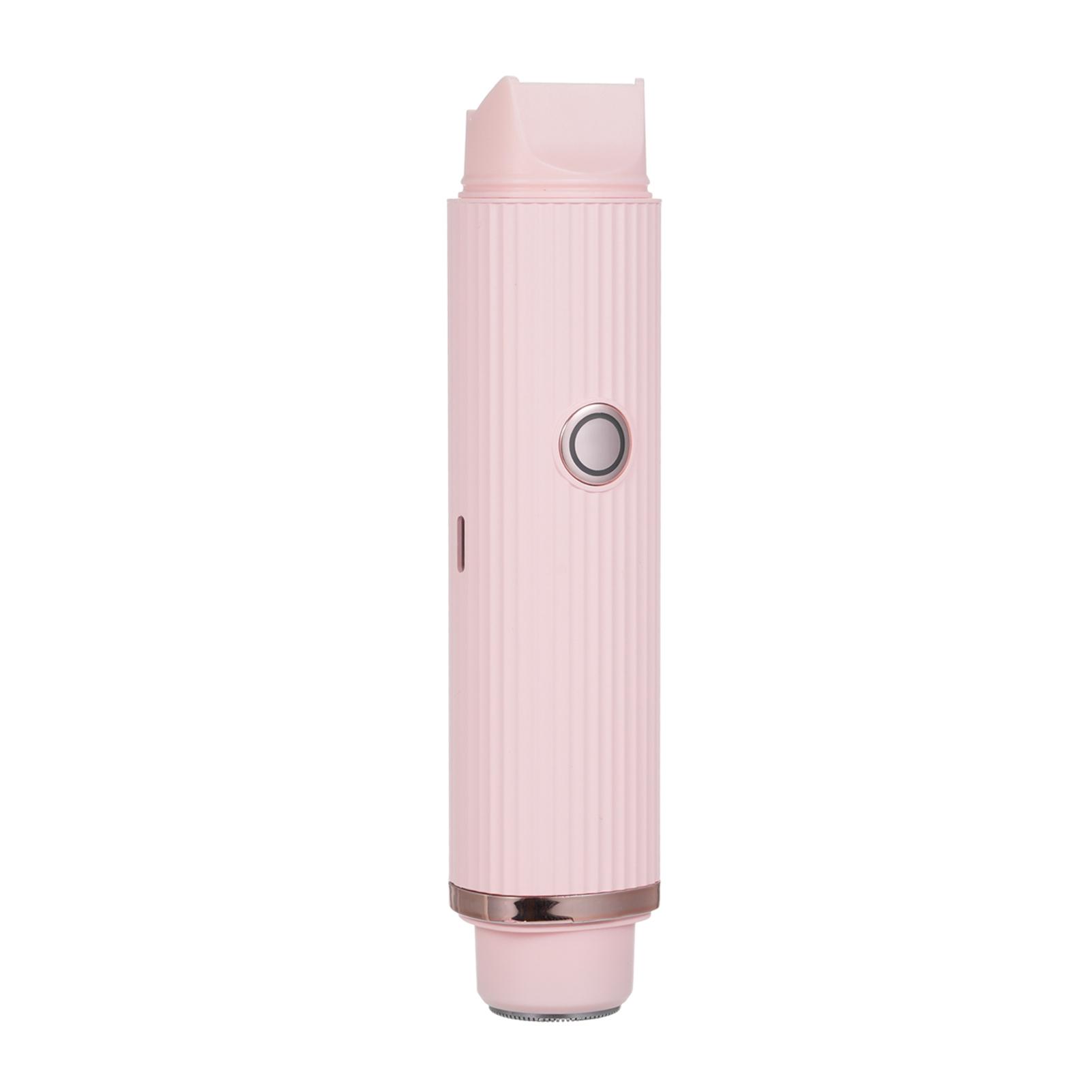 Lixada 2-in-1-Gerät zur Schamhaarentfernung mit zwei Köpfen, Haarentfernung für Frauen: Nasenhaartrimmer, Augenbrauentrimmer, Körperrasierer K_W23442P_260416_24411