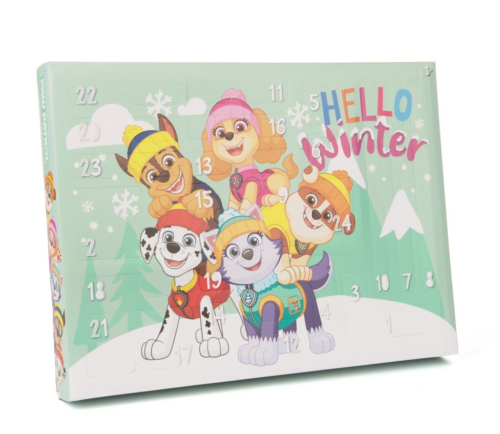 Spin Master Paw Patrol Adventný kalendár Hello Winter