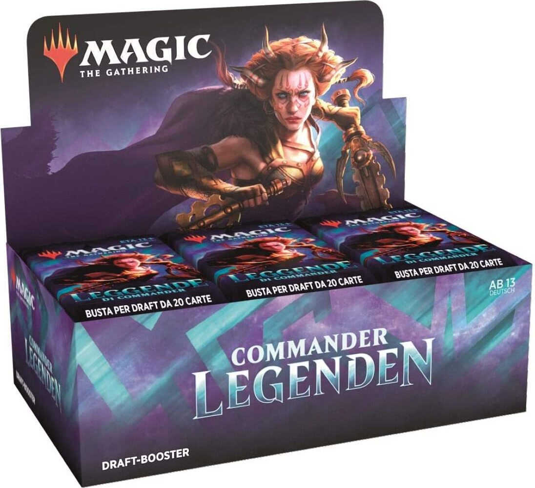 Diverse Magic Commander Legenden Booster 36-er Trading Card Game 36 Booster Pack deut. Magic the Gathering Commander Legenden 515339