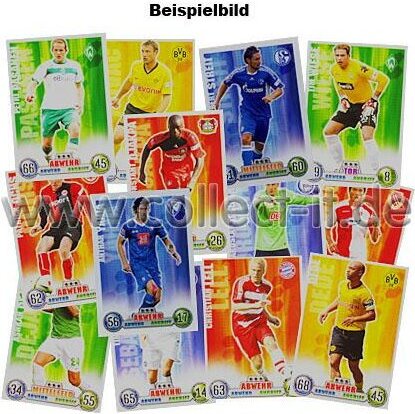Topps Match Attax - SAISON 08/09 - Spar 5 - Alle 288 normalen Bundesliga Spieler