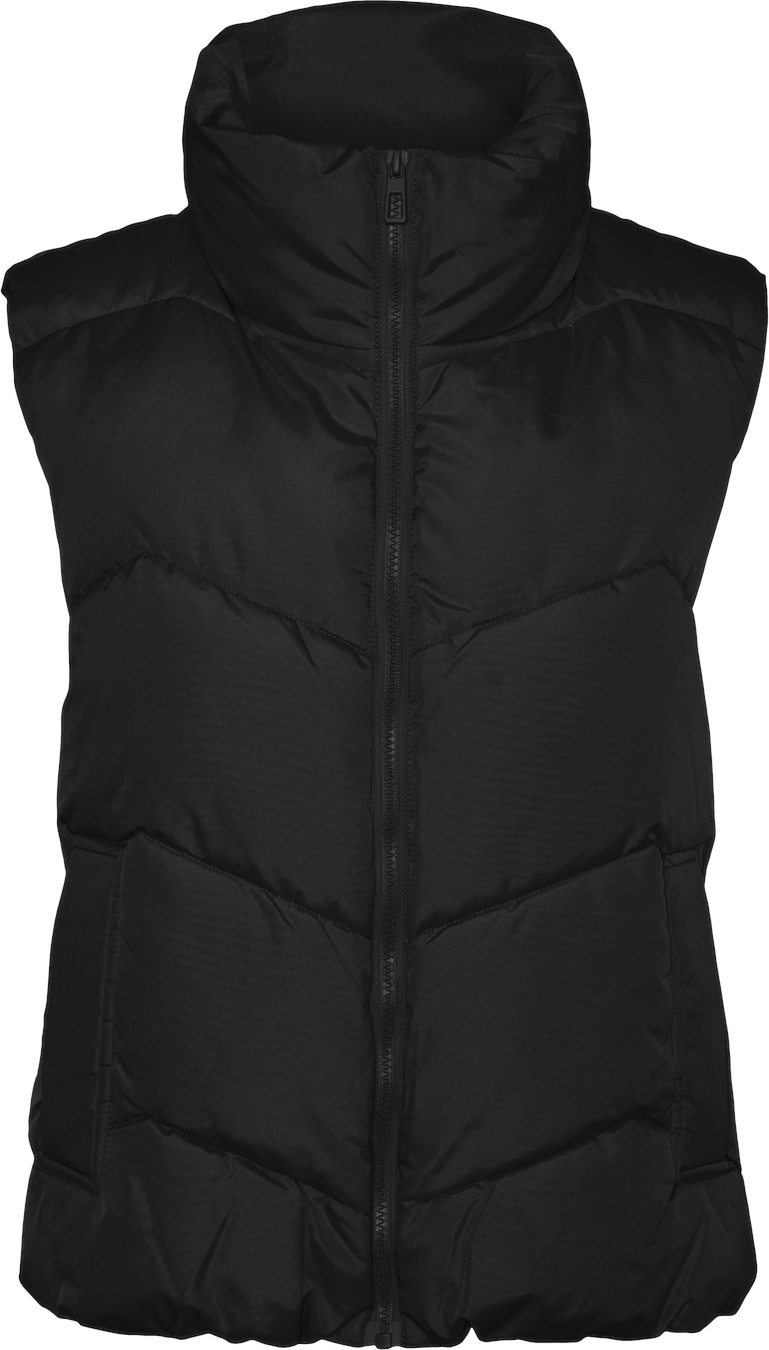 Vero Moda VMLIGAEVA SHORT WAISTCOAT ENT Black XS