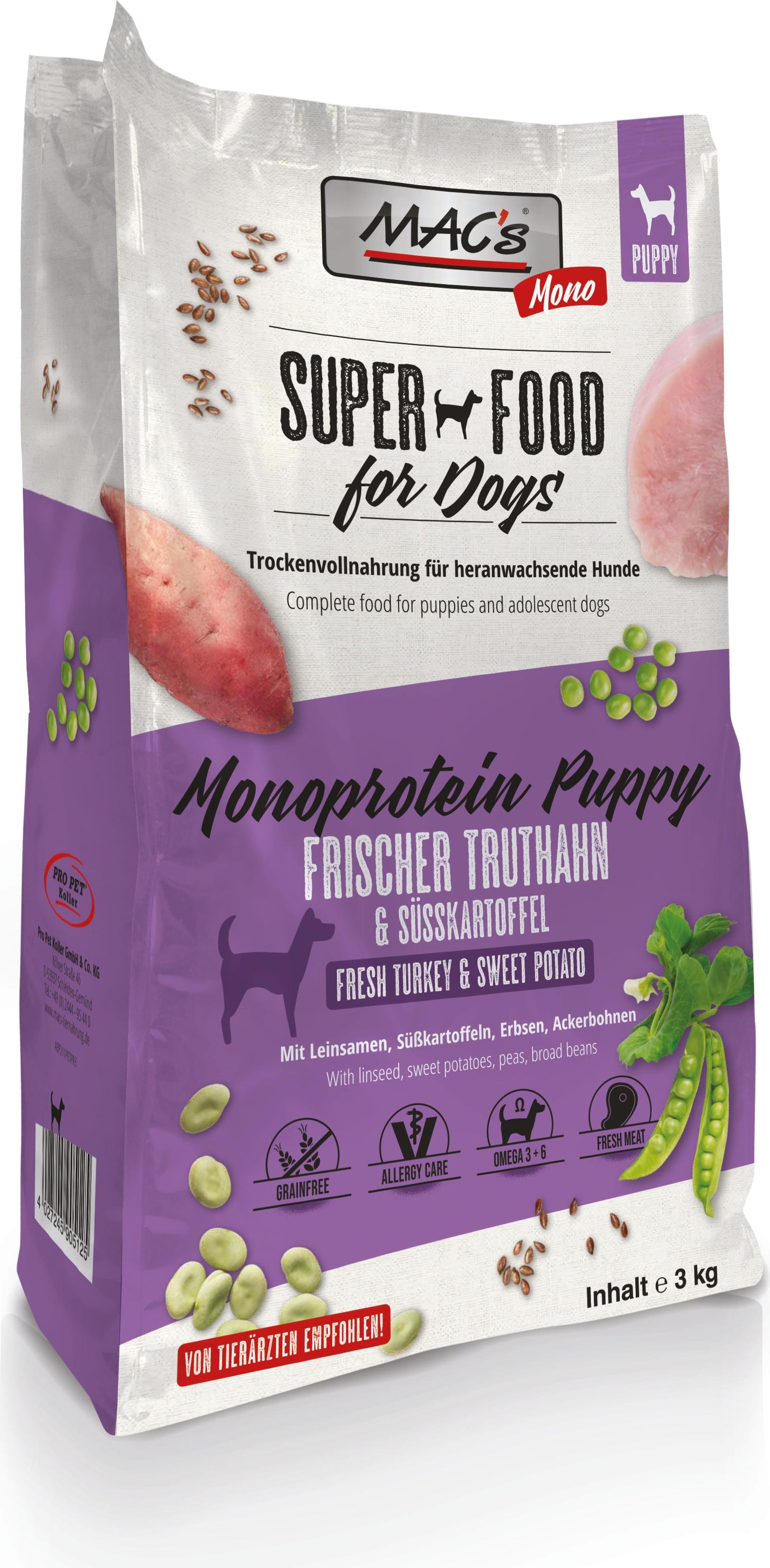 Propet Koller GmbH & Co. KG MAC's DOG - Monoprotein Puppy | 3kg