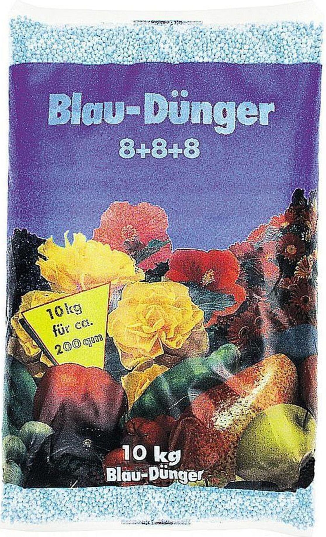 GPI Dünger NPK 8+8+8 Granulat 10 kg für alle Gartenkulturen, 100m² Fläche, März-September 3249