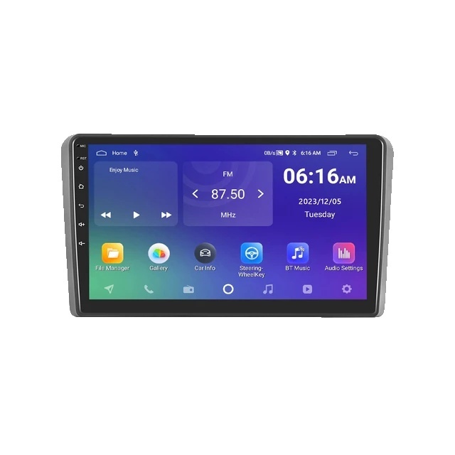 Autorádio Stereo, Carplay Android Auto, GPS navigácia, 9 Zoll V1 Kamera (1G+32G)