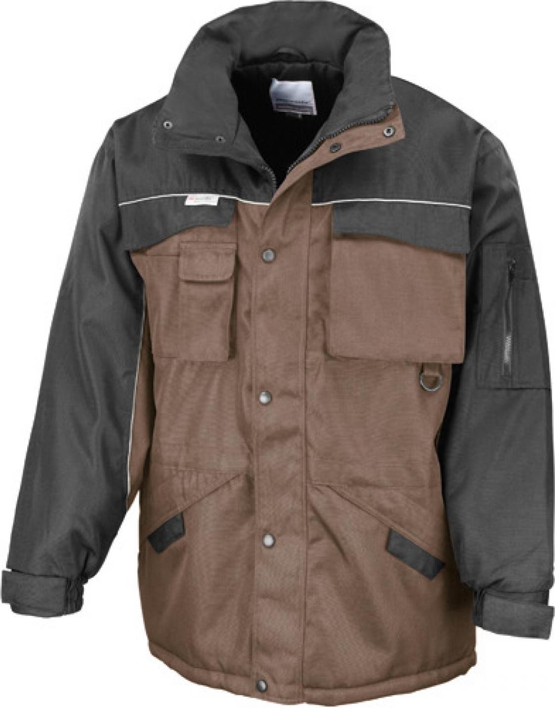 Result WORK-GUARD R72X | Arbeitsjacke Workguard Heavy Duty Combo Coat - Farbe: Royal/Navy - Größe: XXL