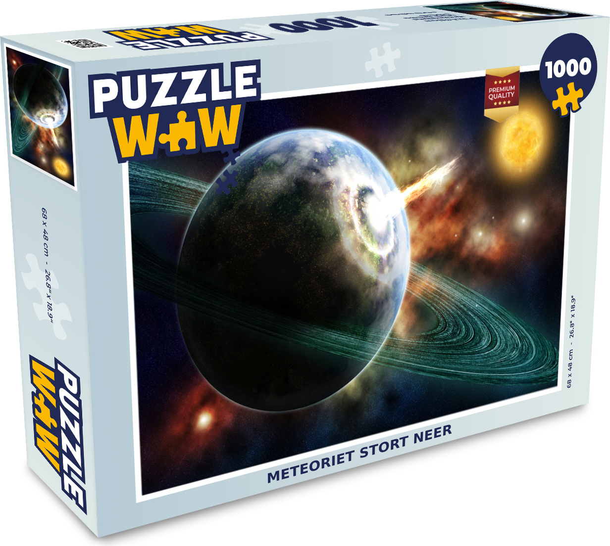 MuchoWow® Puzzle 1000 Teile Meteoriteneinschläge - Erwachsene - Rätsel 136|17306247