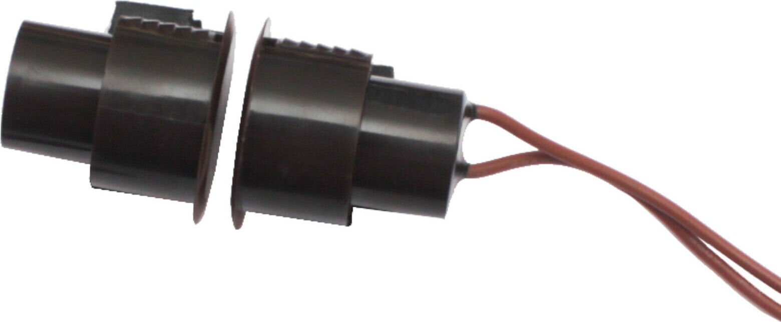 Tivendis Türkontakt Fensterkontakt Reedkontakt Alarmkontakt Magnetkontakt Torkontakt D / Braun