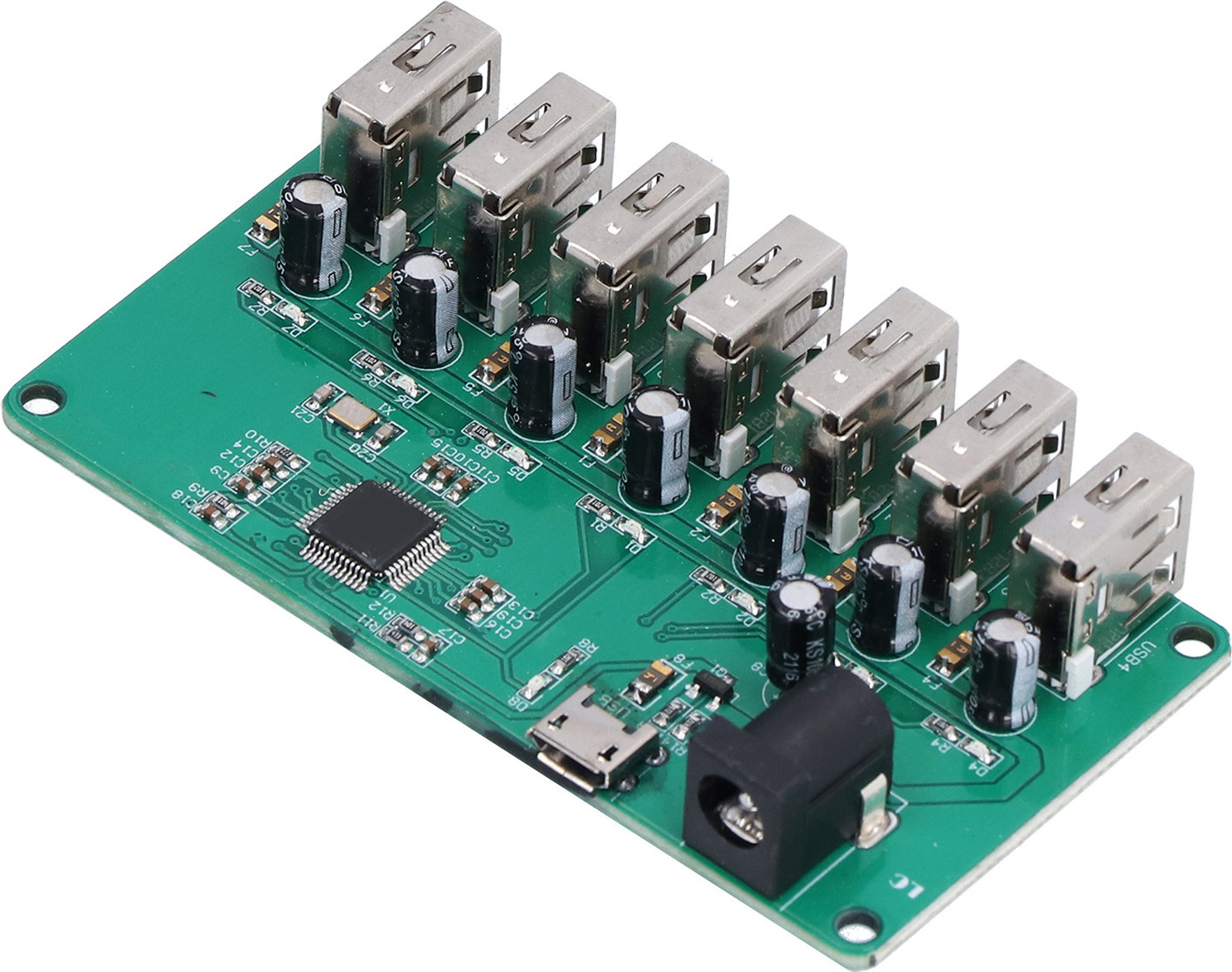 Modul rozbočovača USB2.0, USB rozšírenie, USB konvertor, USB rozdeľovač portov, USB rozširujúci adaptér, USB rozdeľovač