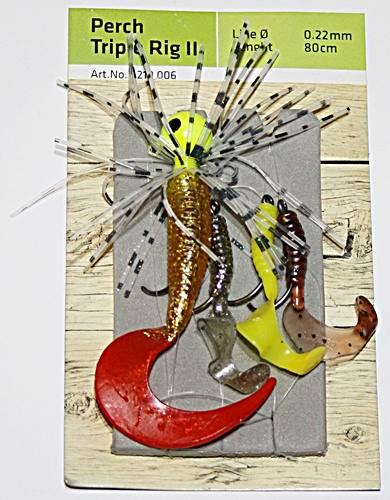 Zebco Perch Triple Rig II Barschvorfach