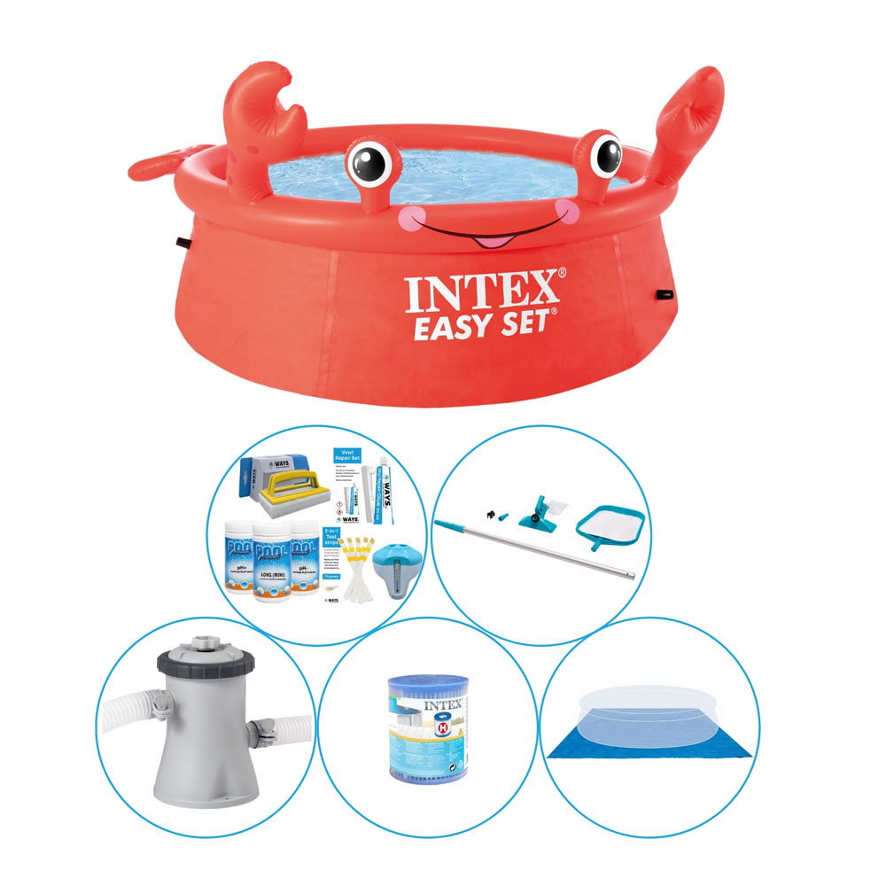 Intex Easy Set Crab Edition Round 183x51 cm - Ponuka bazénov