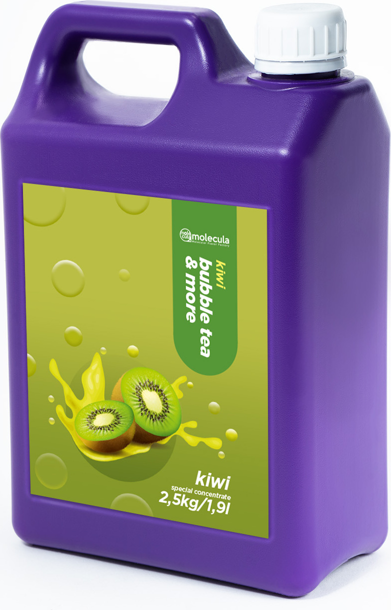 Molecula SIRUP FÜR BUBBLE TEA 2,5 l KONZENTRAT-SAFT-Kiwi