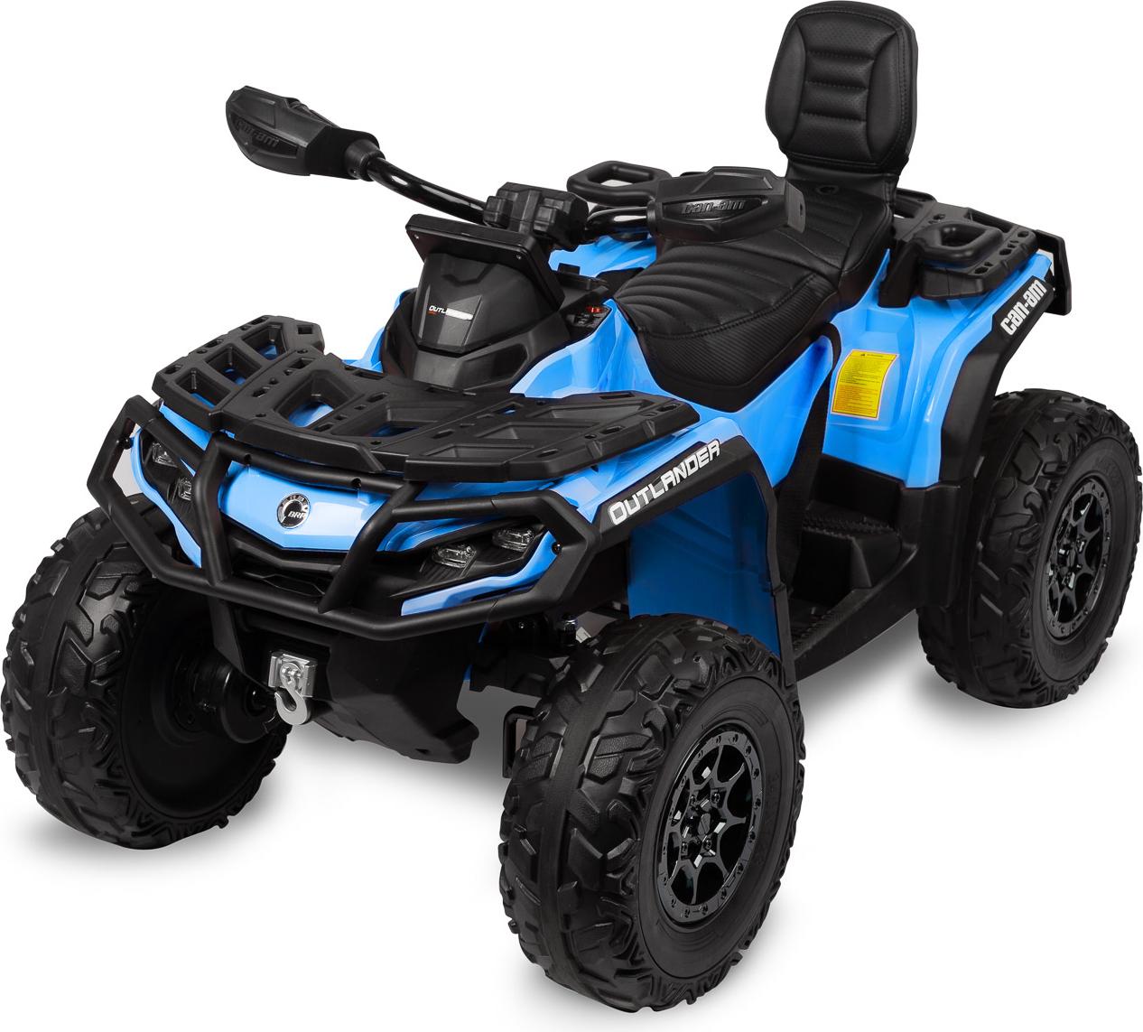 TOYZ, Elektroauto Kinder, Fahrzeug Kinder Outlander, Rutscherfahrzeug, Blau