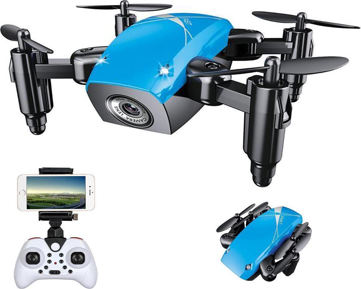 efaso S9W - RC Micro Quadcopter Drohne Wifi HD-Kamera - blau ART2450452023