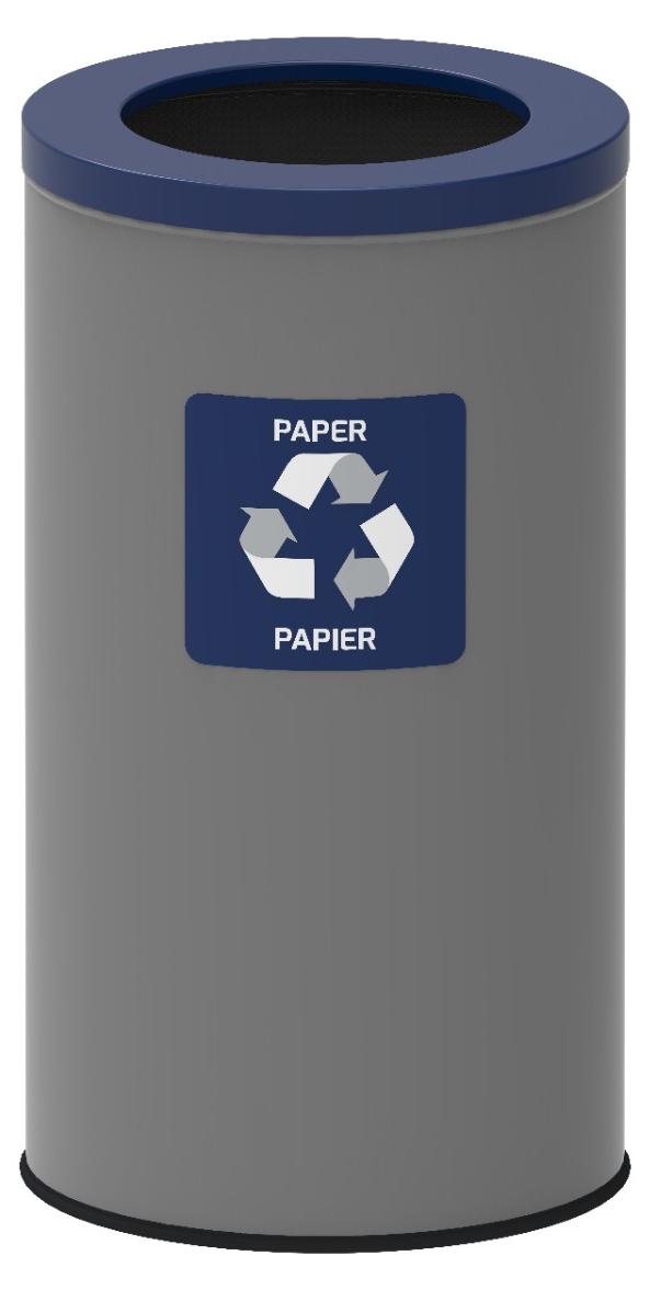 Alda Recycling Bin Eko 75l - Blue