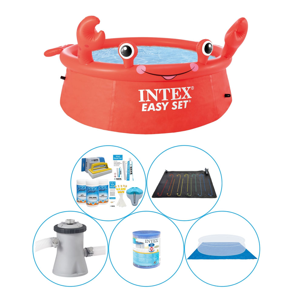 Intex Easy Set Crab Edition Round 183x51 cm - Bazénová súprava