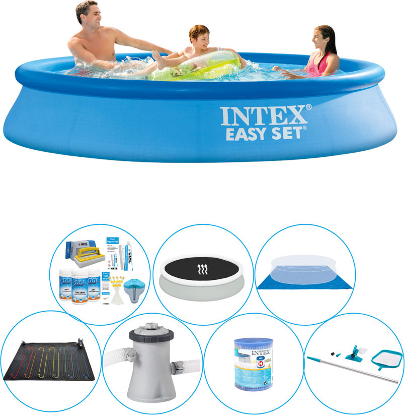 Intex Easy Set Round 305x61 cm - komfortný balík pre bazén