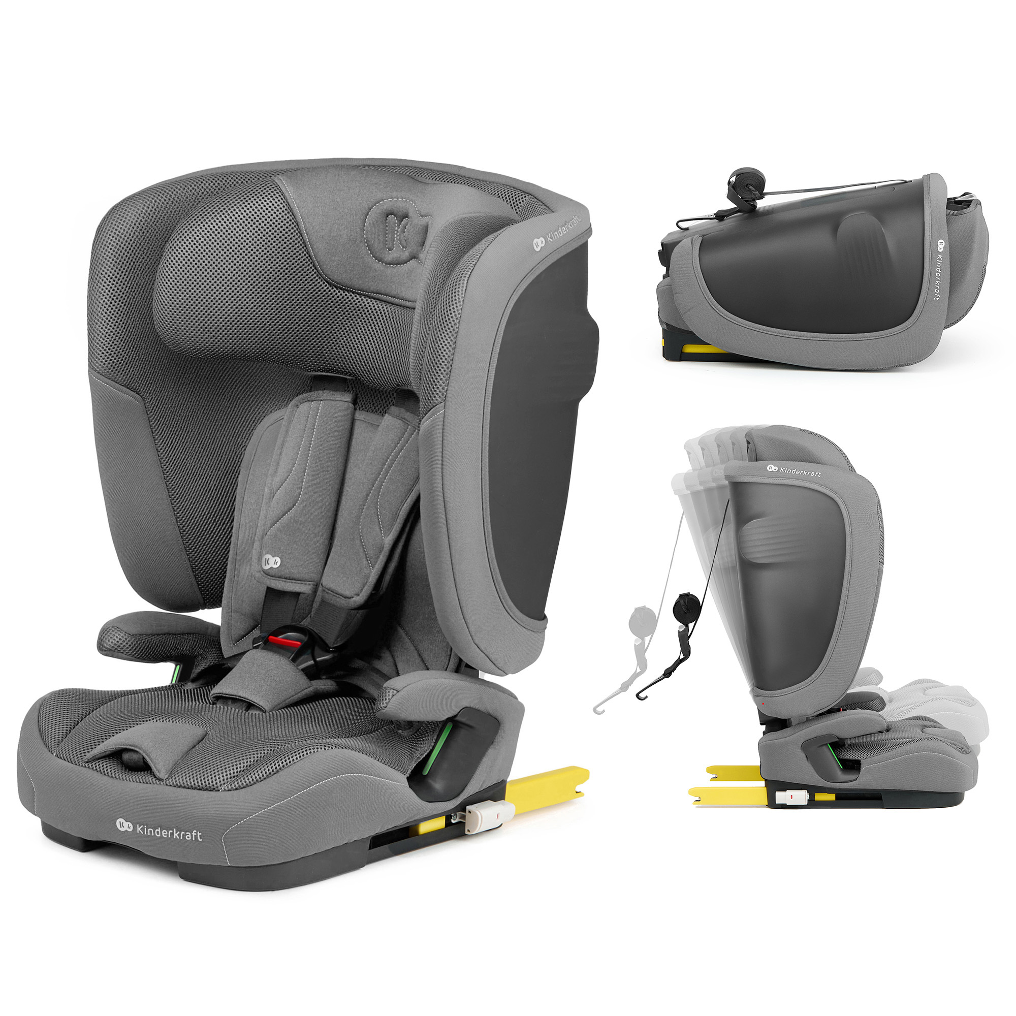 Kinderkraft Fix2Go i-Size 2025 Grey
