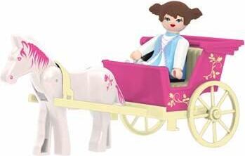 Igracek Efko Igráček mit einer Märchenprinzessin mit Kutsche und Pferd