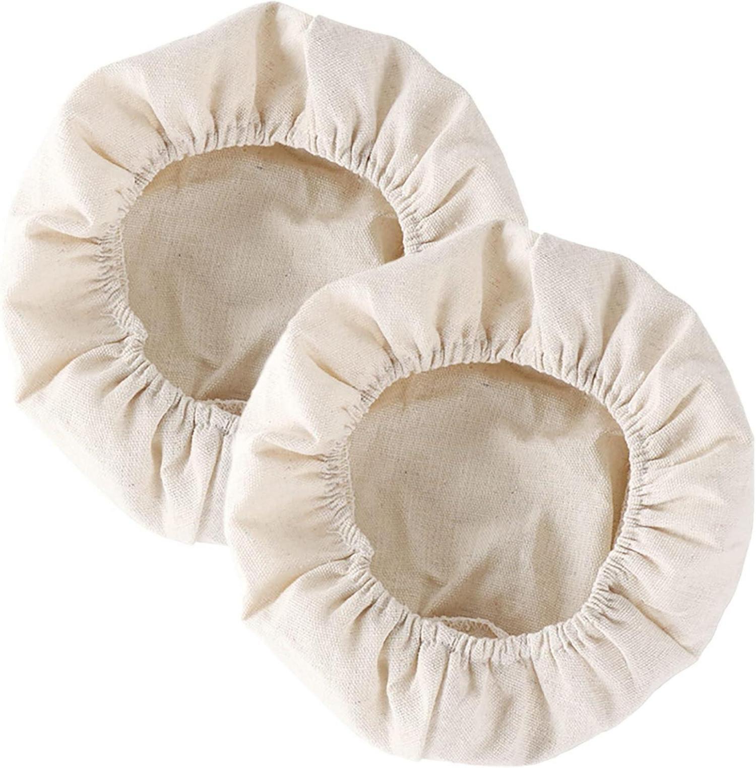 Sonstige 2er Set Leinentuch Brot Backen Gärkorb Bäckerleinen 25cm