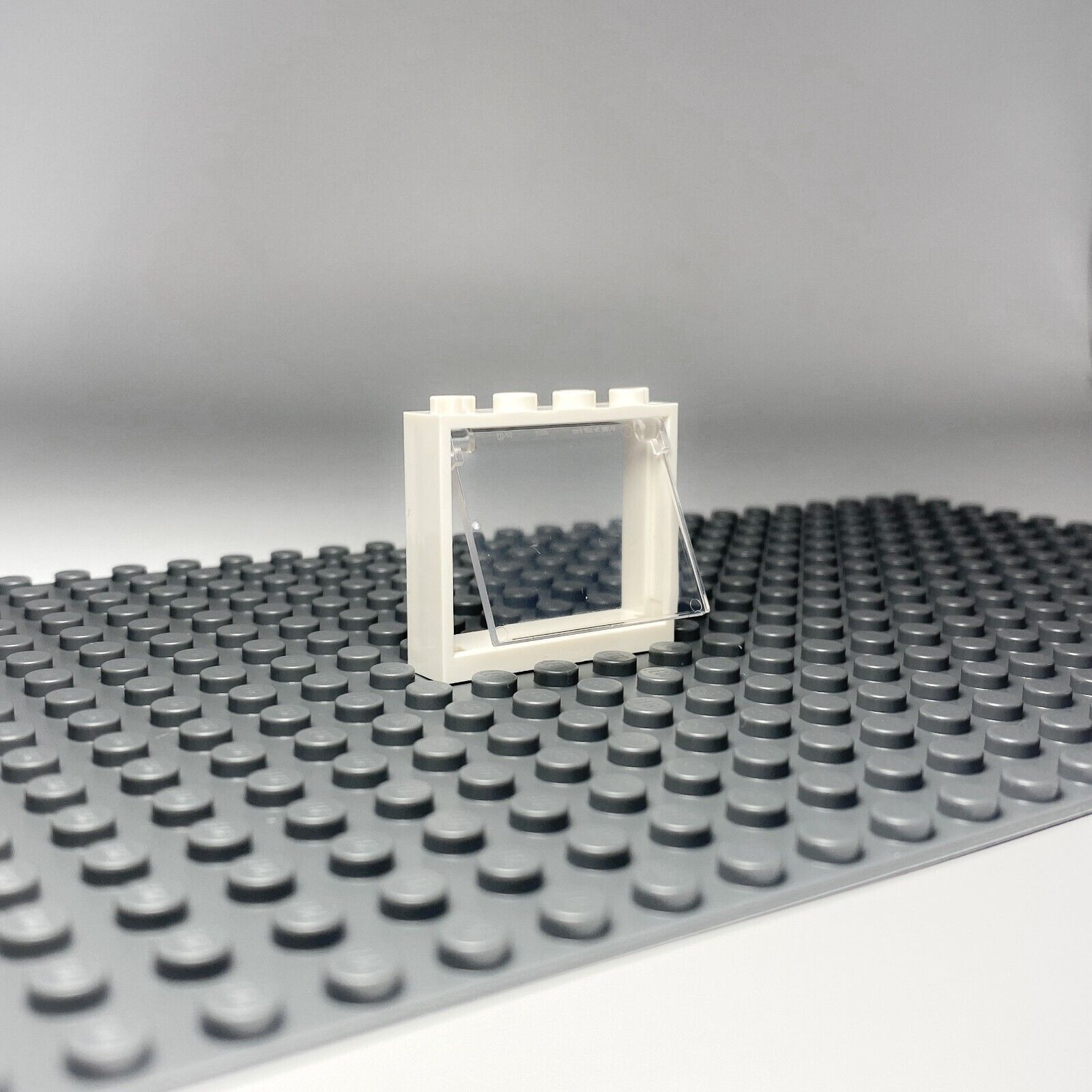 LEGO® 1x4x3 okno Priehľadný biely rám pre dom, stavebnica NEW! Množstvo 100x