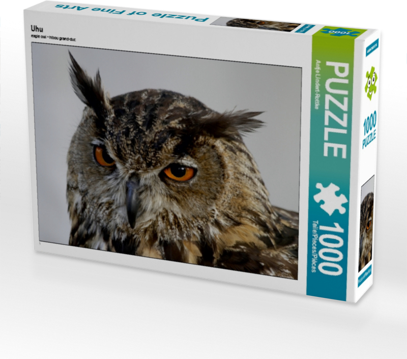 Calvendo Uhu 1000 Teile Puzzle quer 640x480mm, Lindert-Rottke Antje; 7437392