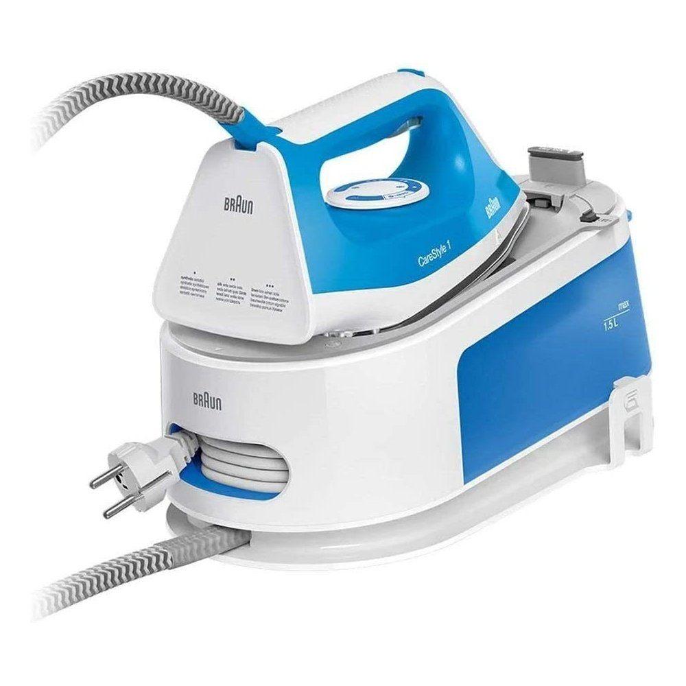 Braun Dampfbügelstation CareStyle Bügelstation, Dampfbügeleisen, Bügeleisen,Dampf, 1500,00 ml Wassertank, 1,5L Tank abnehmbar,Bügelstationen