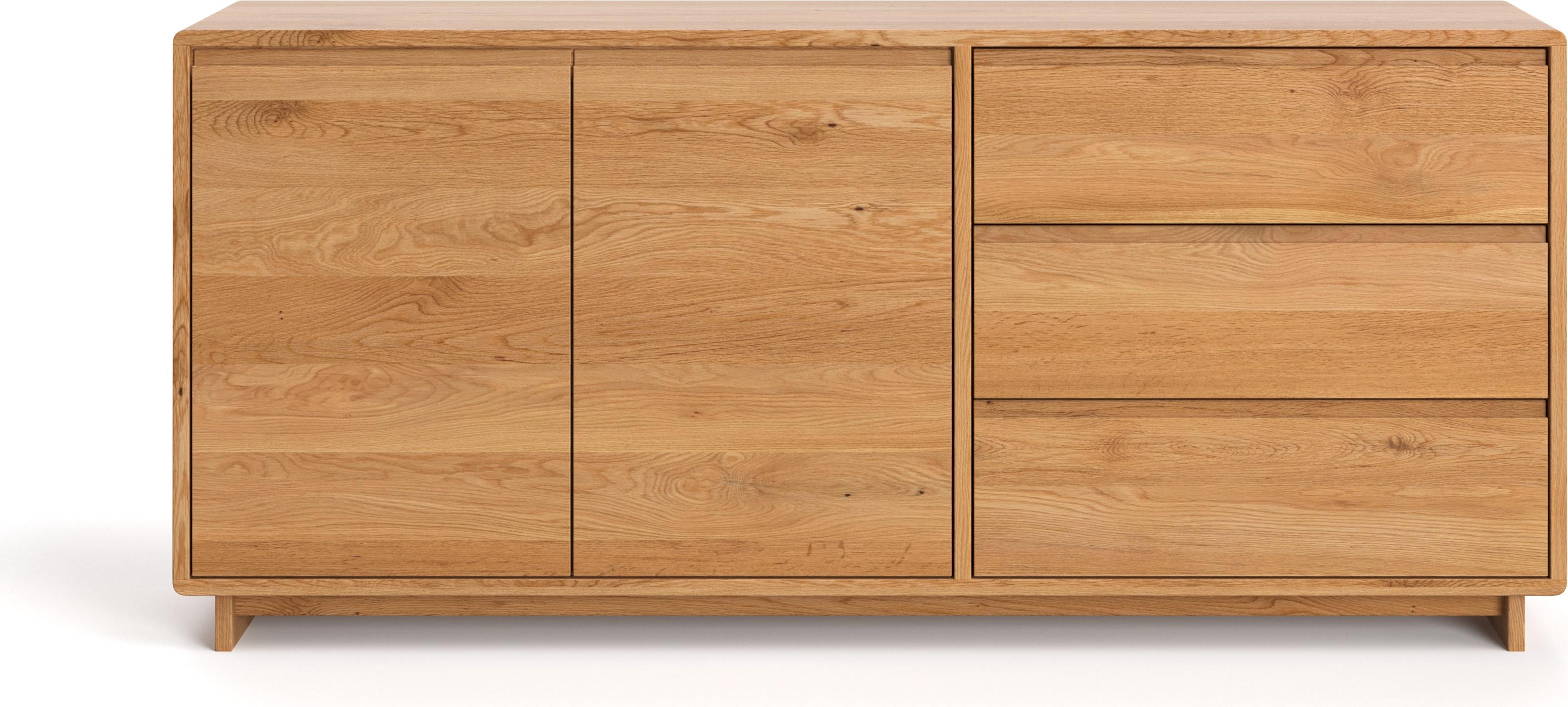 Danzz Gloire-Kommode aus Massivholz, 180 cm, Eiche, Designermöbel DZ-KO-GLR-180-D