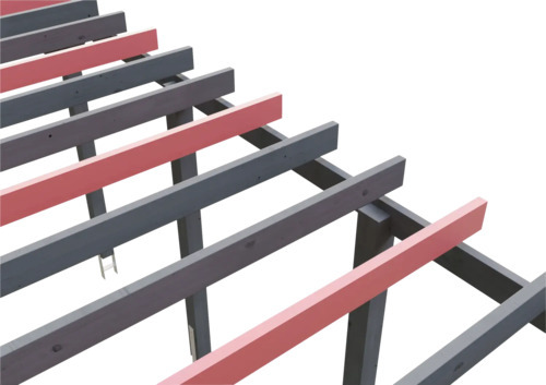 GartenHaus GmbH Schneelasterhöhung SKAN HOLZ Carport auf 2,0 kN/m² 557 x 555 cm anthrazit