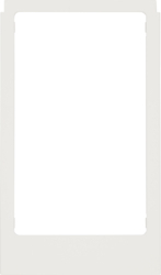 BERKER Applikationsrahmen Kst ws glz RAL9010 13207009