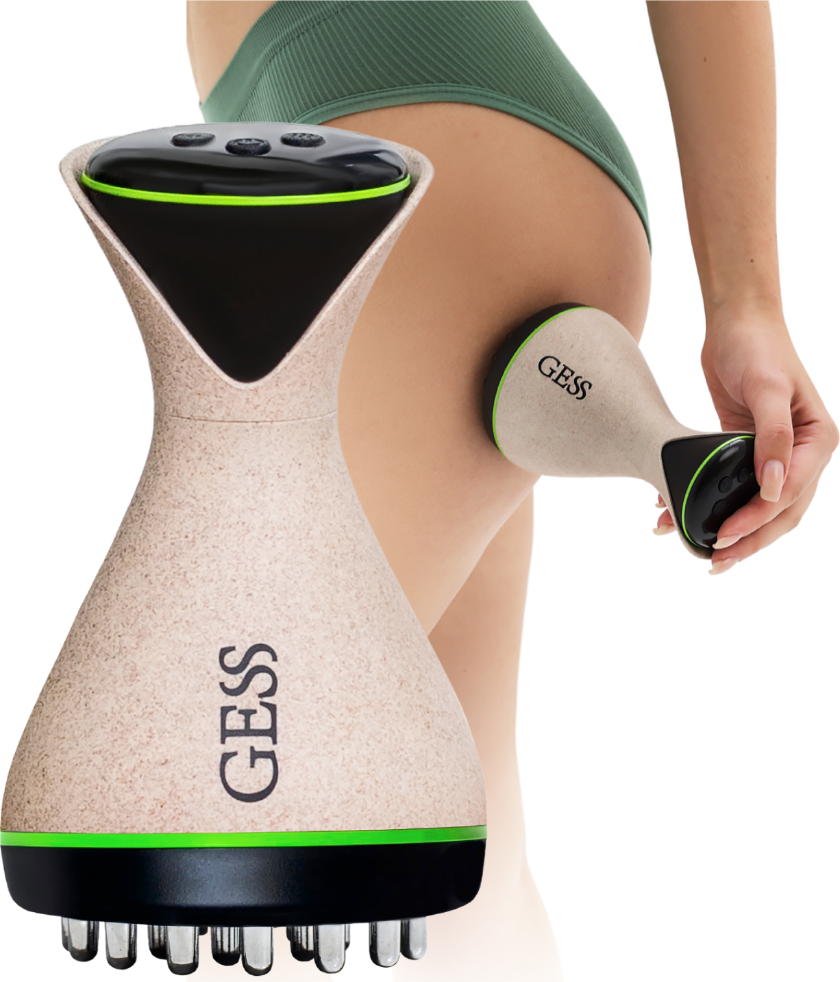 Massagegerät zur Körperformung, 9 Intensitätsmodi, Vibrationsmassage , Cellulite-Entferner, GESS MIO GESS-167