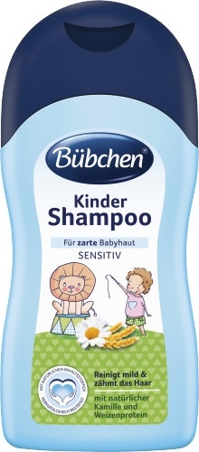 Bübchen Kinder Shampoo, 400 ml – milde Haarwäsche für Babys und Kinder ohne Tränen, Babyshampoo für leicht kämmbares Haar, ohne Silikone 100200021