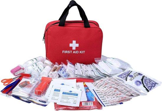 Famanu Notfall-Überlebensbox für Arbeitsplatz, Zuhause, Auto, Camping, Reisen, Sport - Mini Box mit medizinischer Notfallhilfe SHSHOP