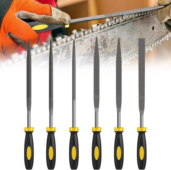 OEM Metallenset - Set Van 6 Metallenen Kunststof Vijlen - Voor Hout, Metaal, Kunststof En Leer 2026