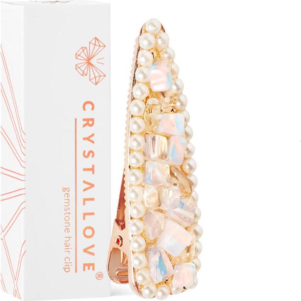 CRYSTALLOVE Mondstein Haarspange