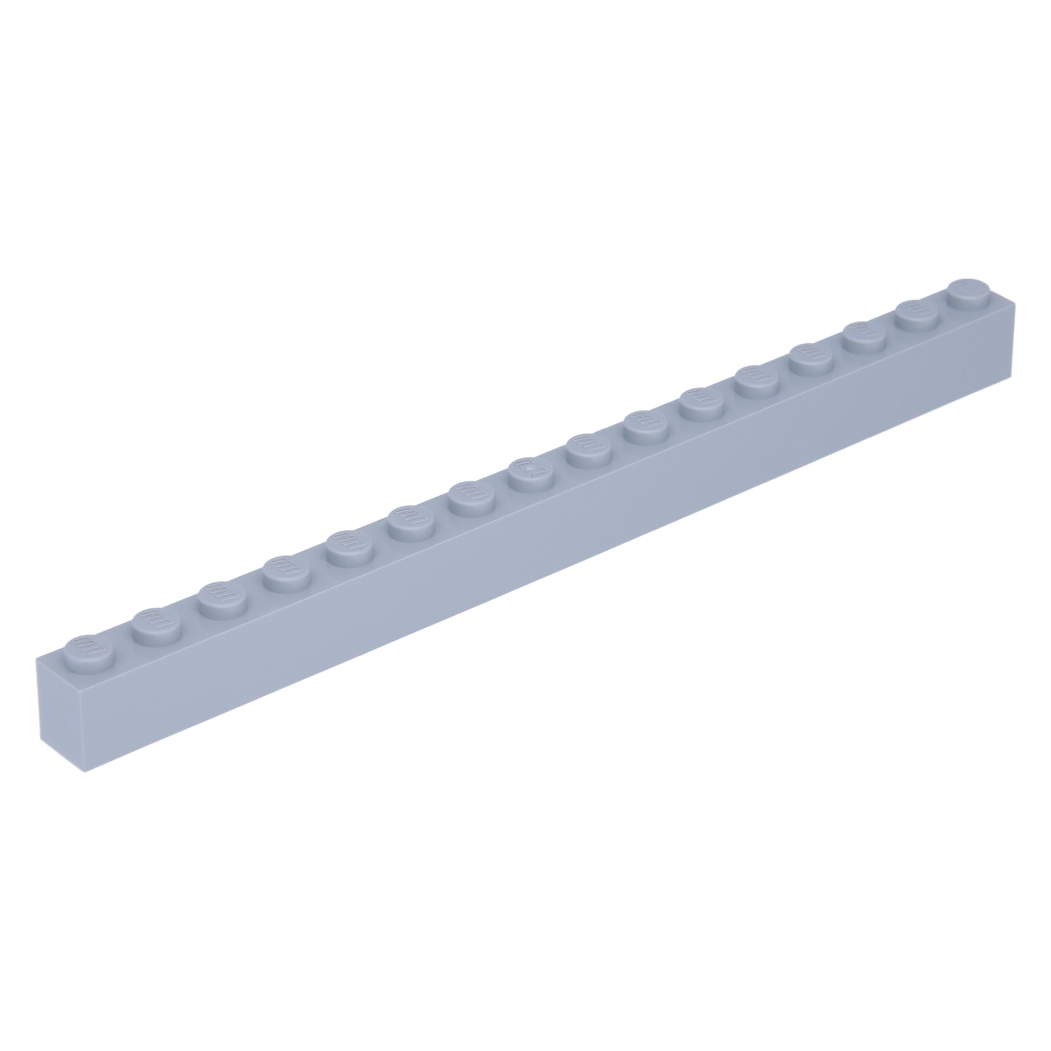 LEGO® 1x16 kociek Vysoké kocky Svetlo šedá - 2465 NEW! Množstvo 50x