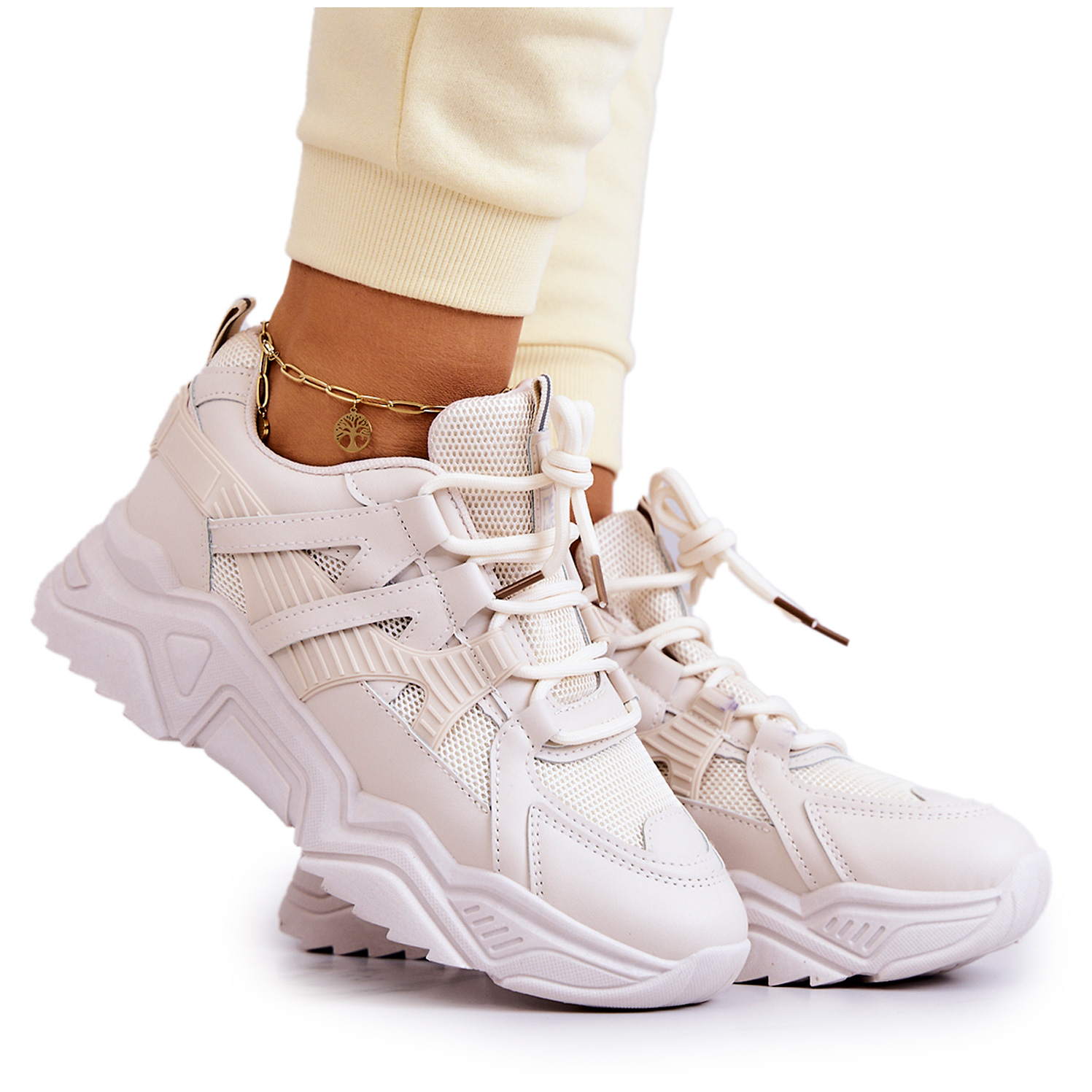 Dámske športové tenisky Beige Daren 40