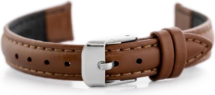Lederarmband - CASIO - Kamel - 12mm - ARMBANDUHR – QUARZ
