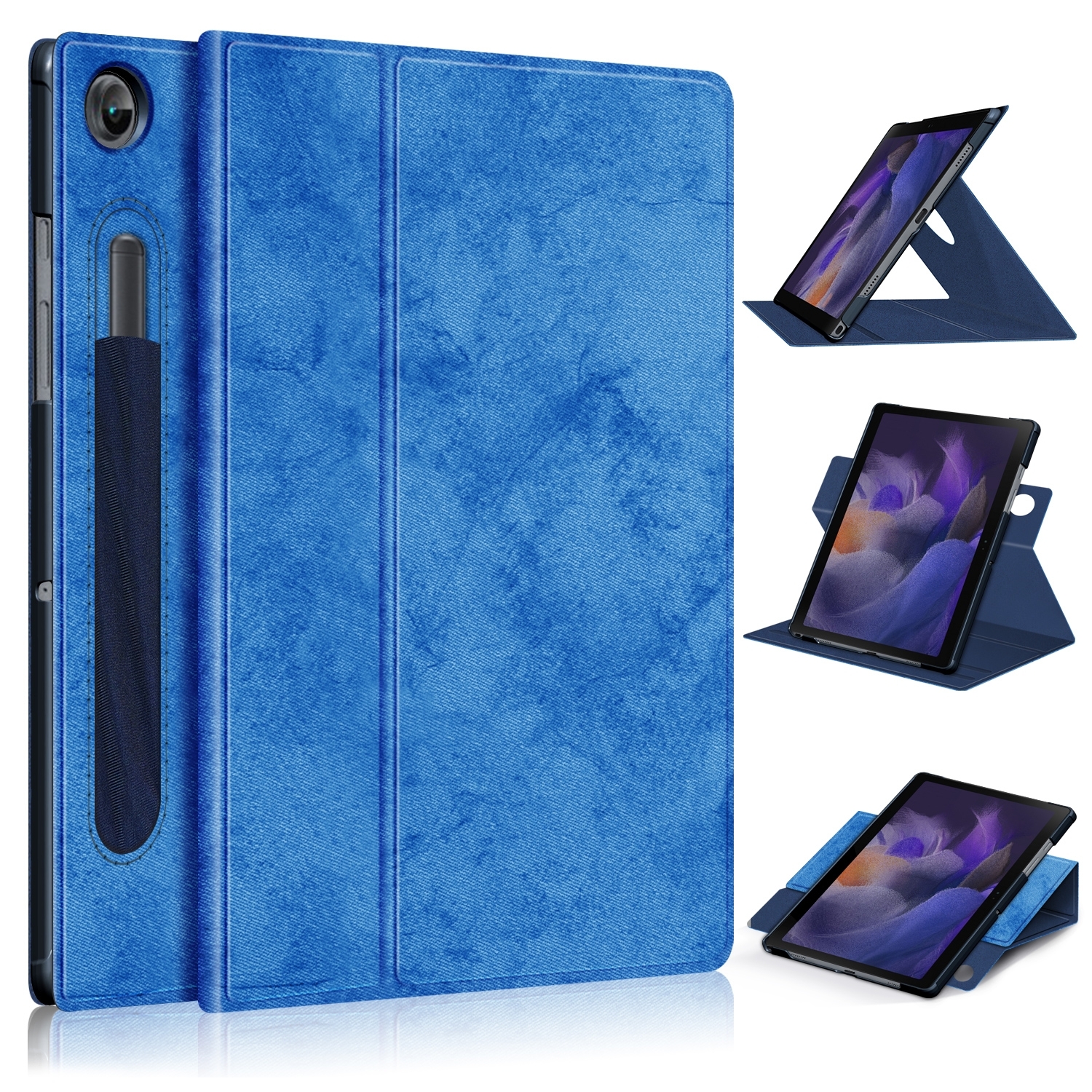 Custodia A Libro Con Portafoglio Per Samsung Galaxy A8 2018 – In Pelle PU Con Slot Per Carte E Portamonete, Supporto Per Video, Chiusura Magnetica – Grigio - 2