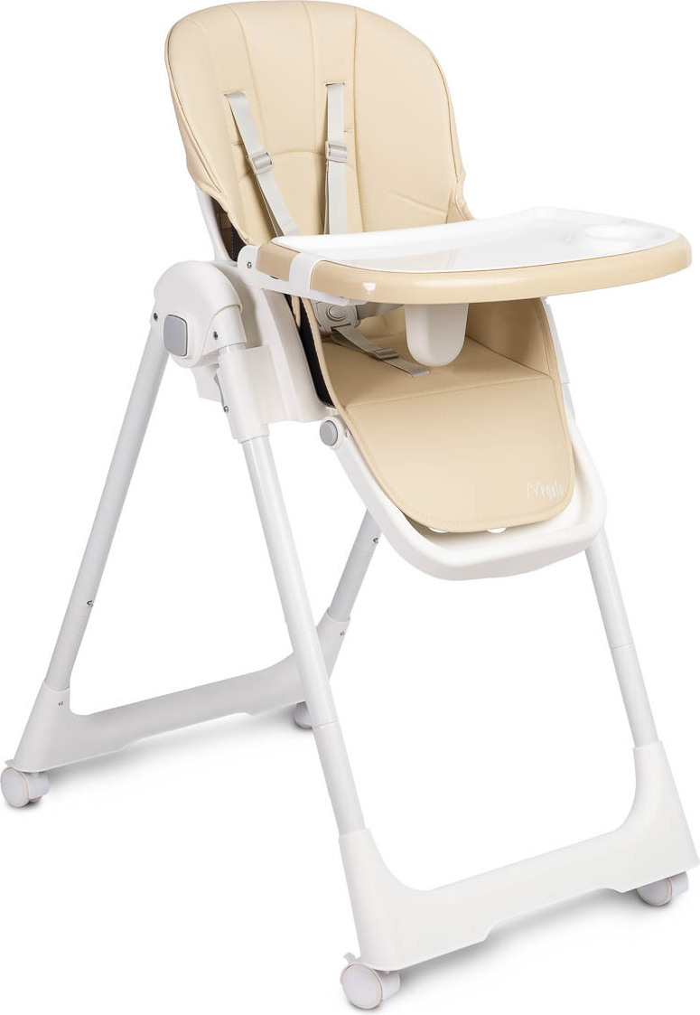 TOYZ Megalo Hochstuhl Baby Liegefunktion Baby Hochstuhl Klappbar Beige TERO-7712