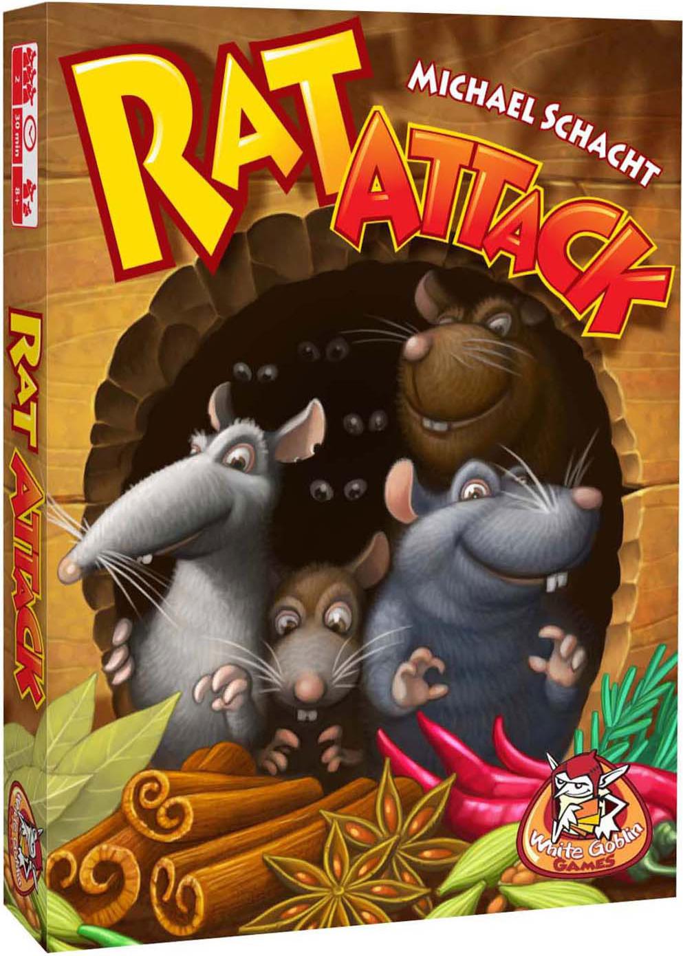 White Goblin Games Rattenangriff – Brettspiel