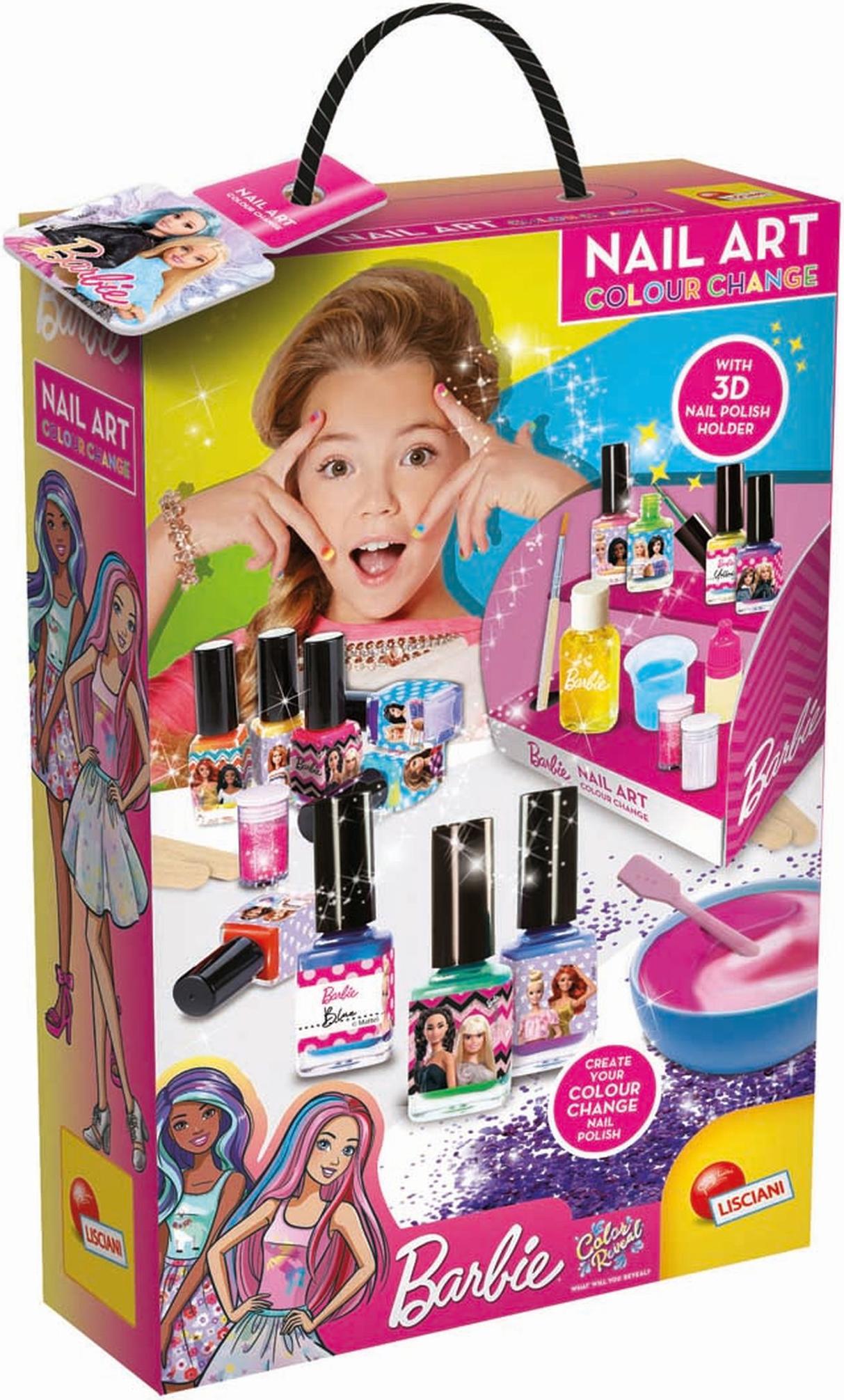 Lisciani 97982 - Barbie Farbwechsel Nagellack Fingernägel lackieren