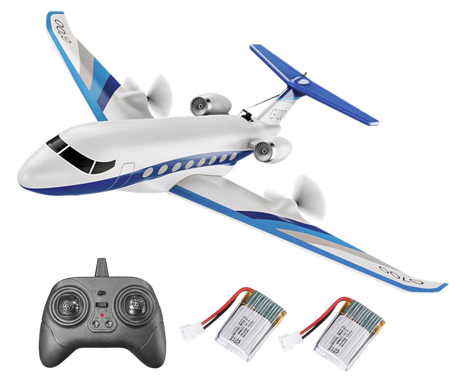 KKmoon RC-Segelflugzeug, ferngesteuertes Flugzeug aus EPP-Schaumstoff mit 2,4-GHz-Fernsteuerung und Gyroskop für Anfänger und Erwachsene K_2720260013911_260512_18595