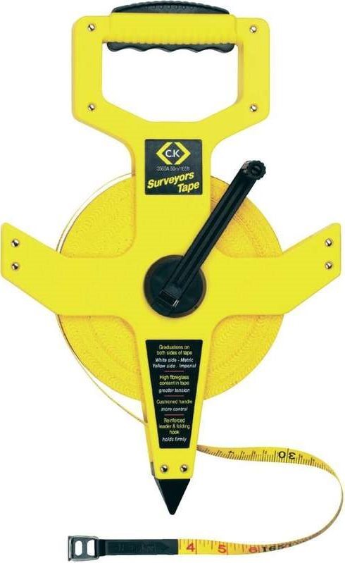 C.K. Maßband für Vermessungsingenieure 100 m (T3565 330)